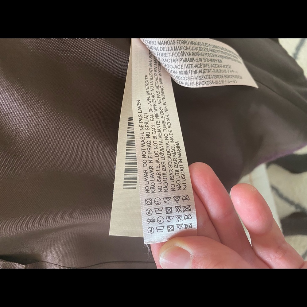 Massimo Dutti Purple Blazer - Picture 6 of 10
